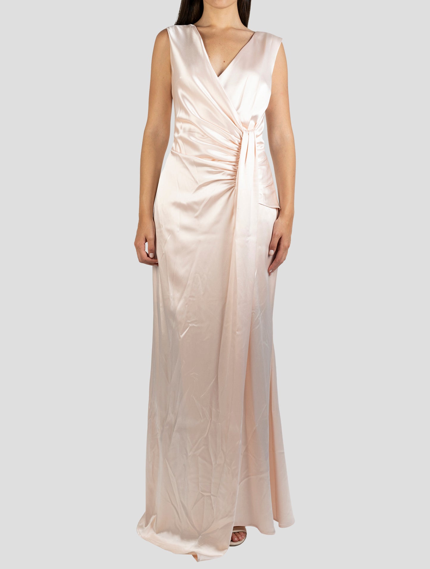 Kiton Pink Acetate Pe Dress
