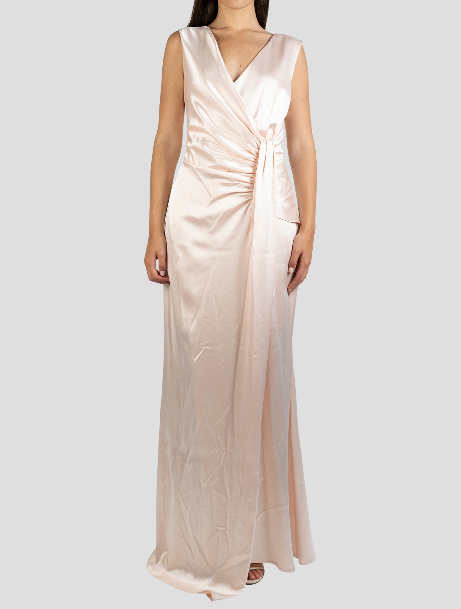 Kiton Pink Acetate Pe Dress