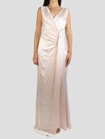 Kiton Pink Acetate Pe Dress