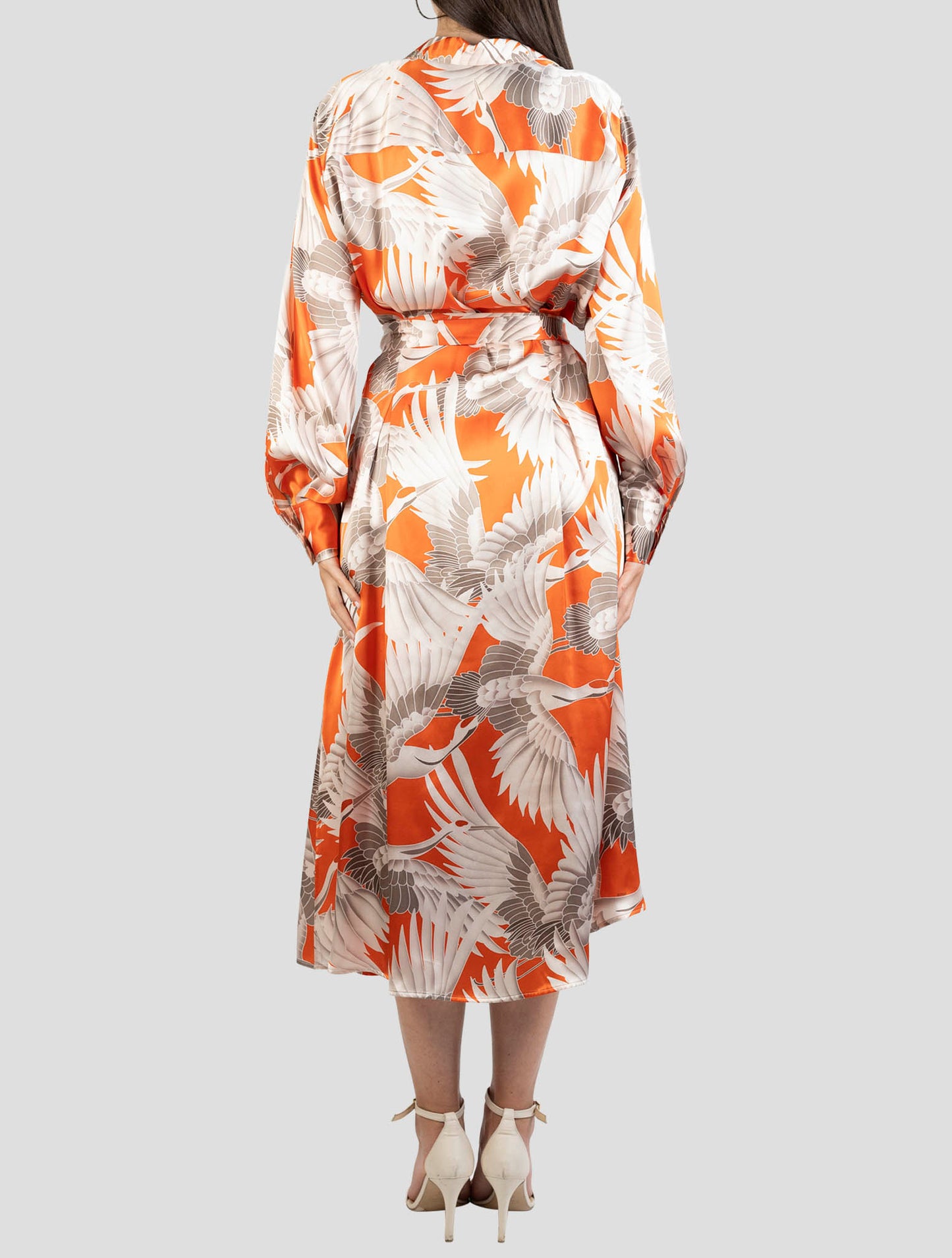 Kiton Multicolor Silk Dress