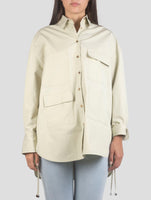 Kiton Blue Cotton Shirt
