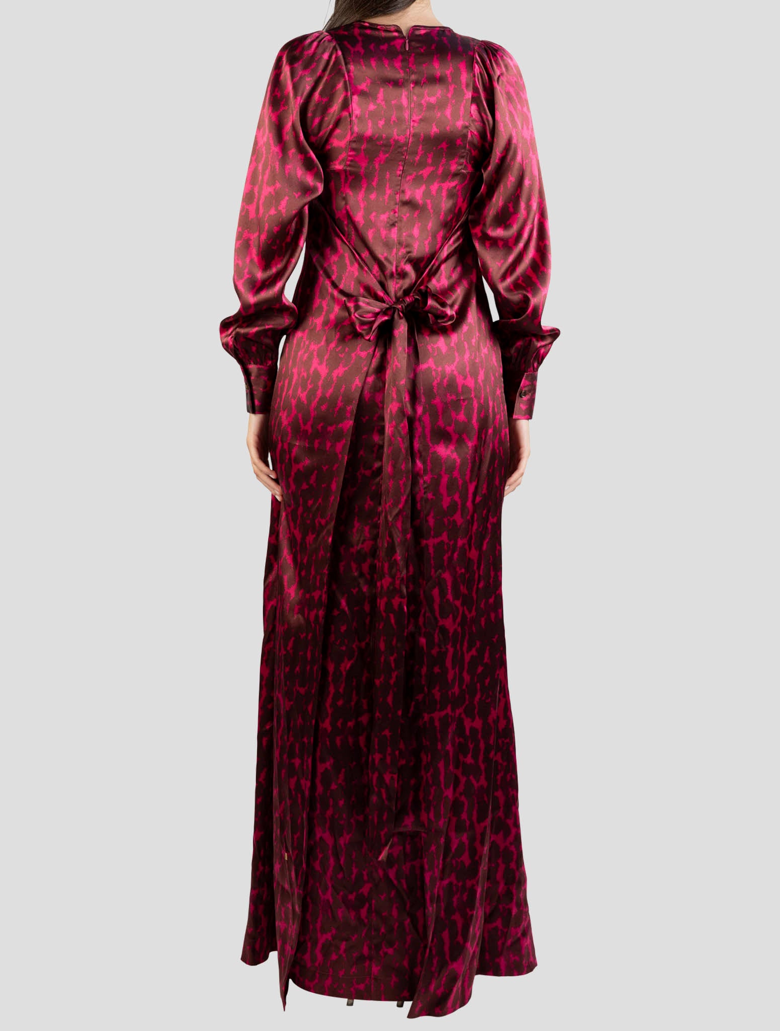 Kiton Fucsia Silk Dress