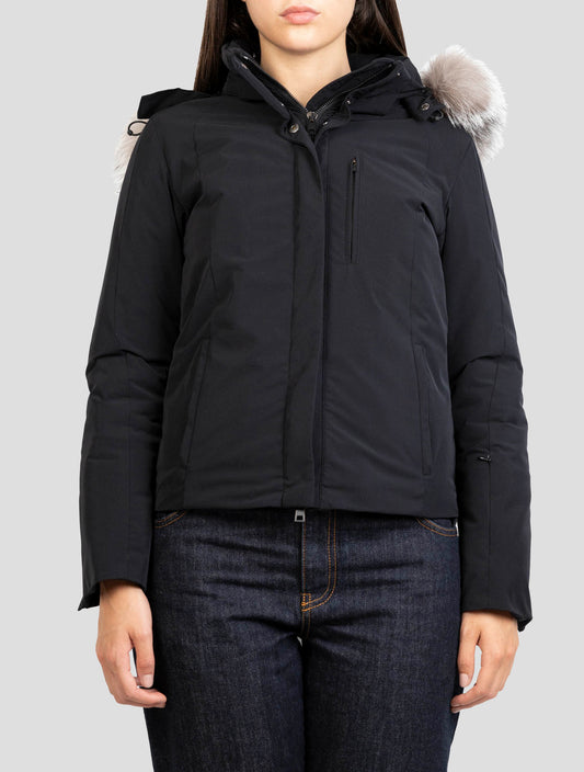 Kiton Black Pl Coat
