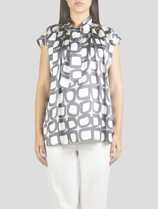 Kiton Multicolor Silk Shirt