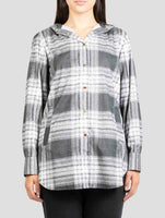 Kiton Gray Cotton Shirt