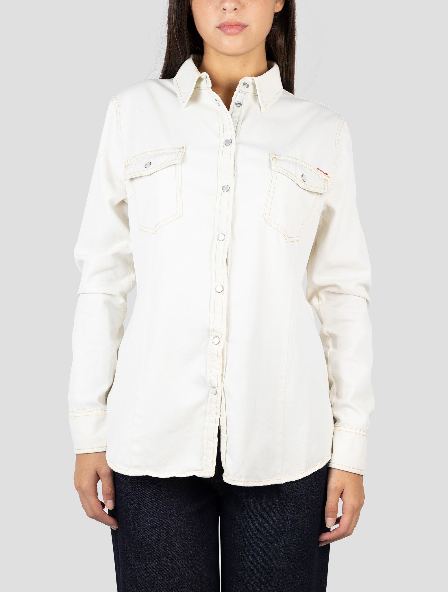 Kiton Beige Cotton Ea Shirt