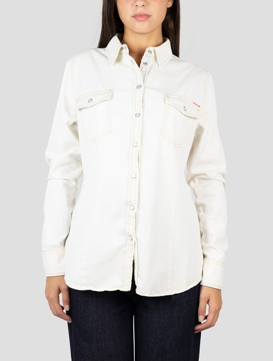 Kiton Beige Cotton Ea Shirt