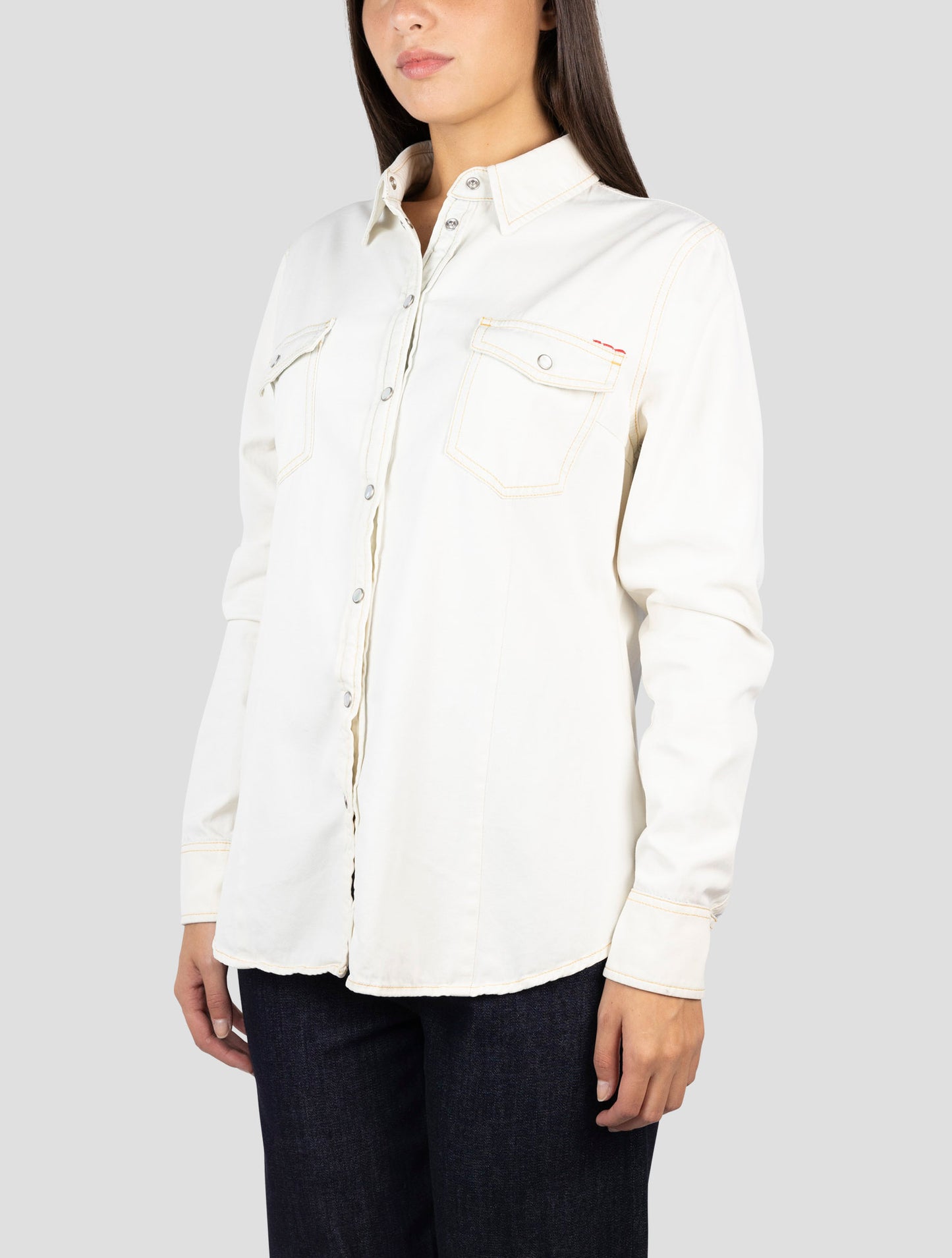 Kiton Beige Cotton Ea Shirt