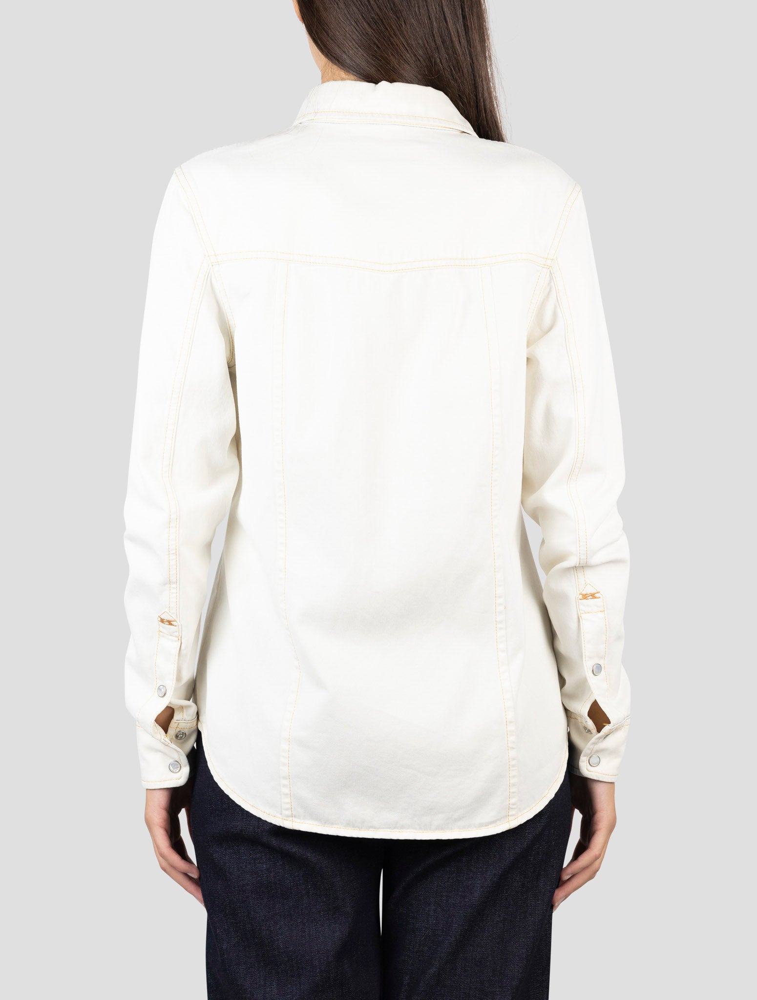 Kiton Beige Cotton Ea Shirt