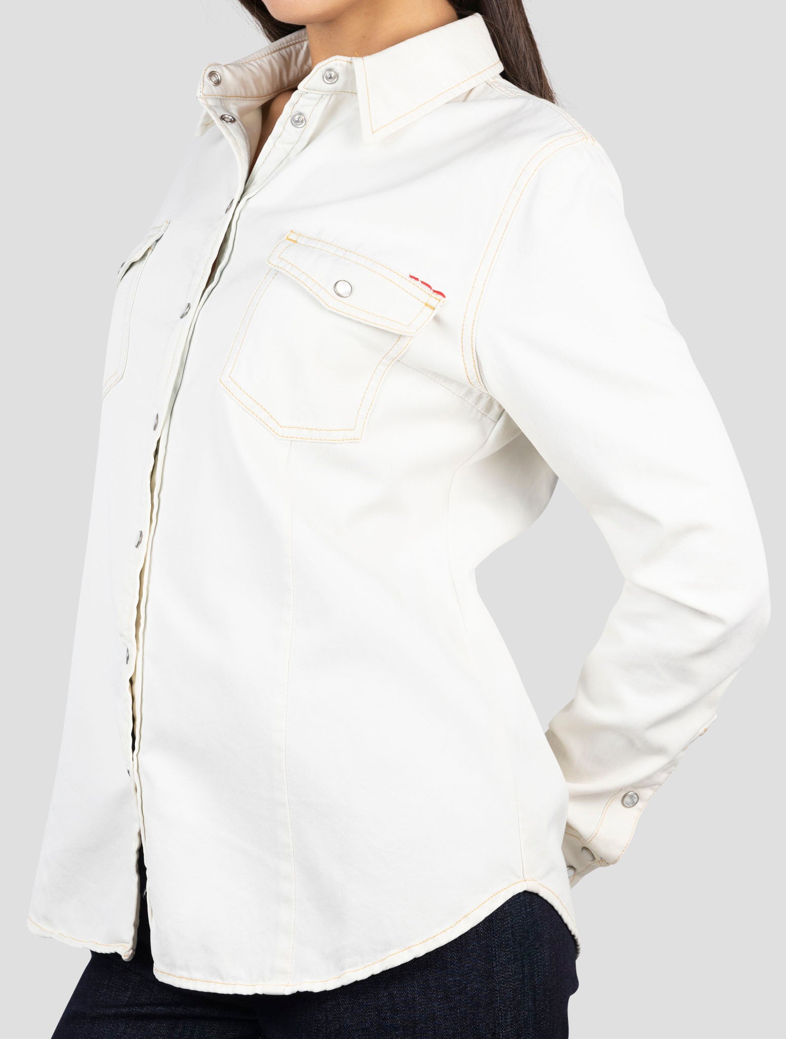Kiton Beige Cotton Ea Shirt