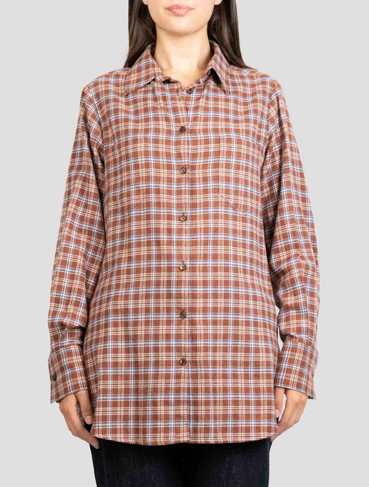 Kiton Multicolor Cotton Shirt
