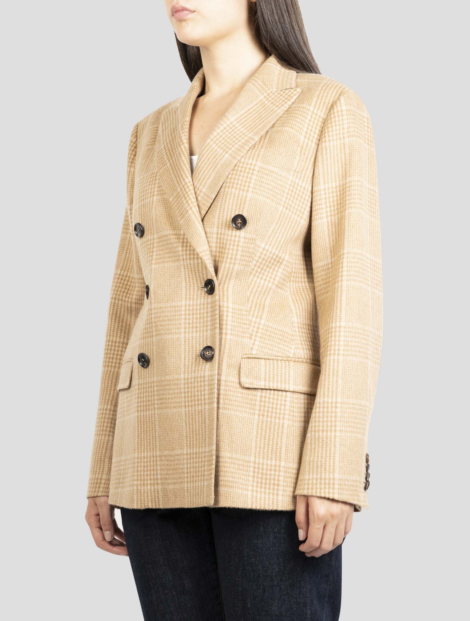 Kiton Brown Cashmere Vicuna Blazer