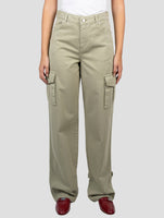 Kiton Green Cotton Cargo Jeans