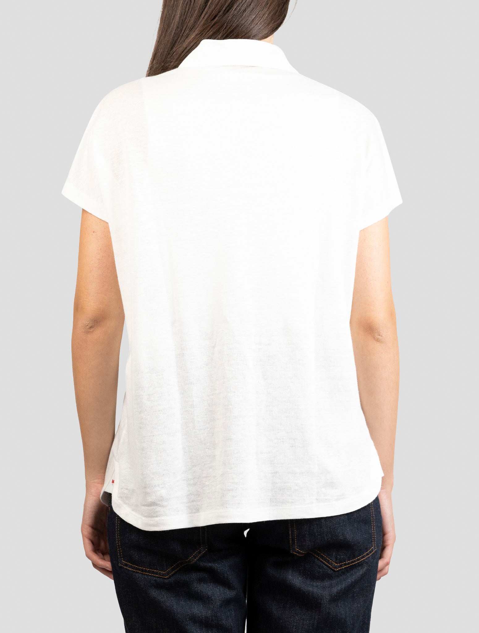 Kiton White Linen Shirt