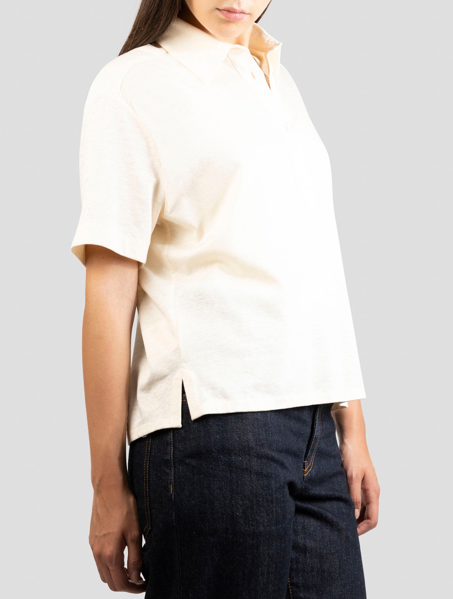 Kiton Beige Linen Cotton Shirt