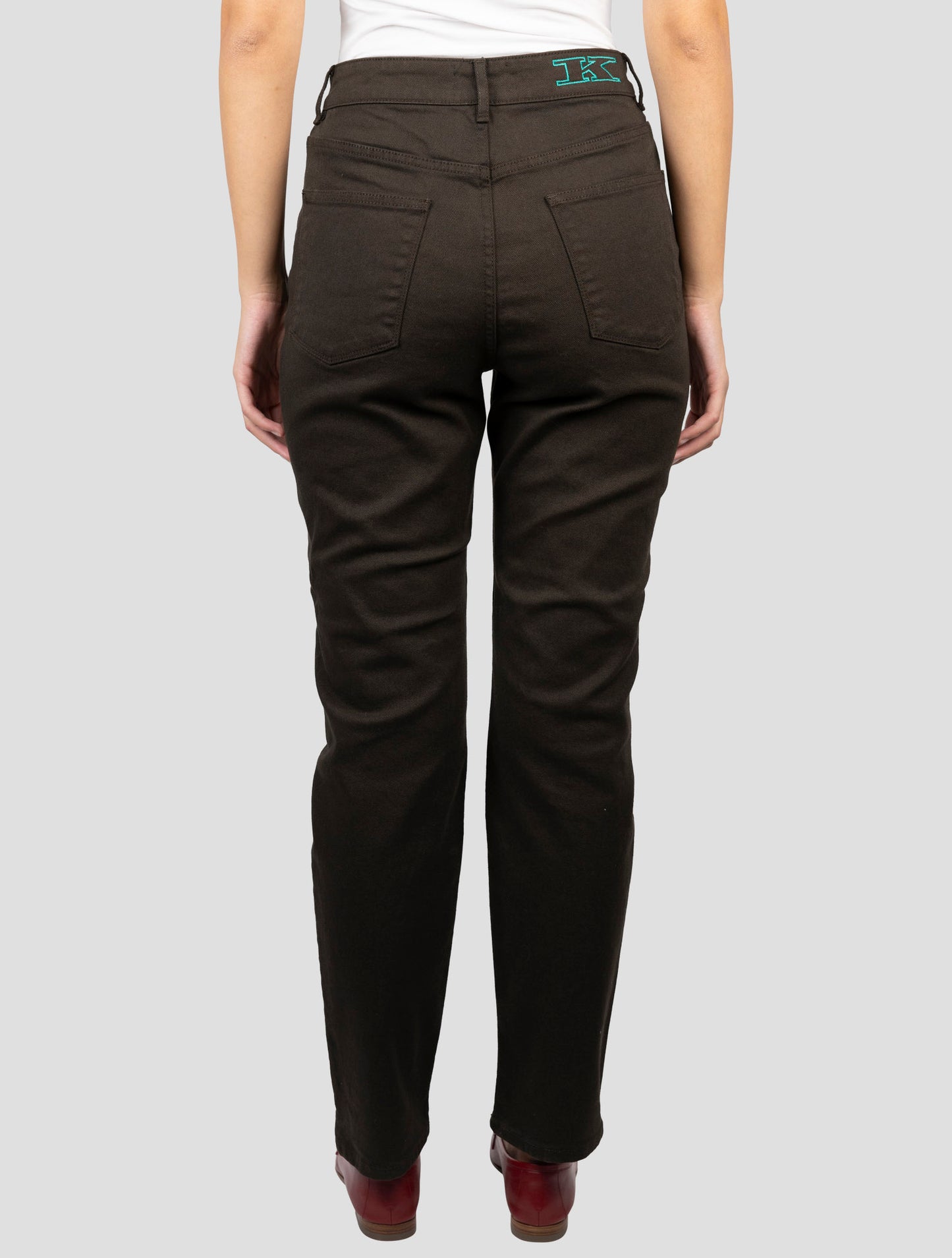 Kiton Brown Cotton Ea Jeans