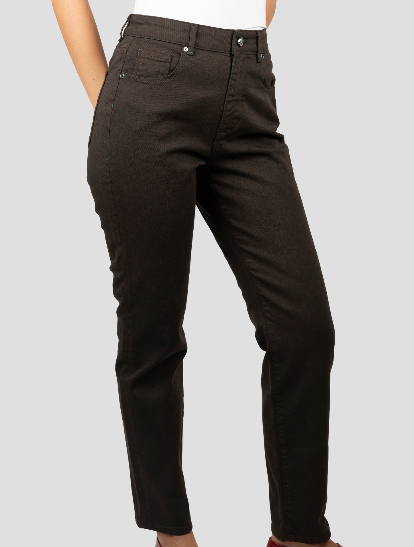 Kiton Brown Cotton Ea Jeans