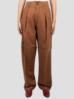 Kiton Brown Cotton Pants