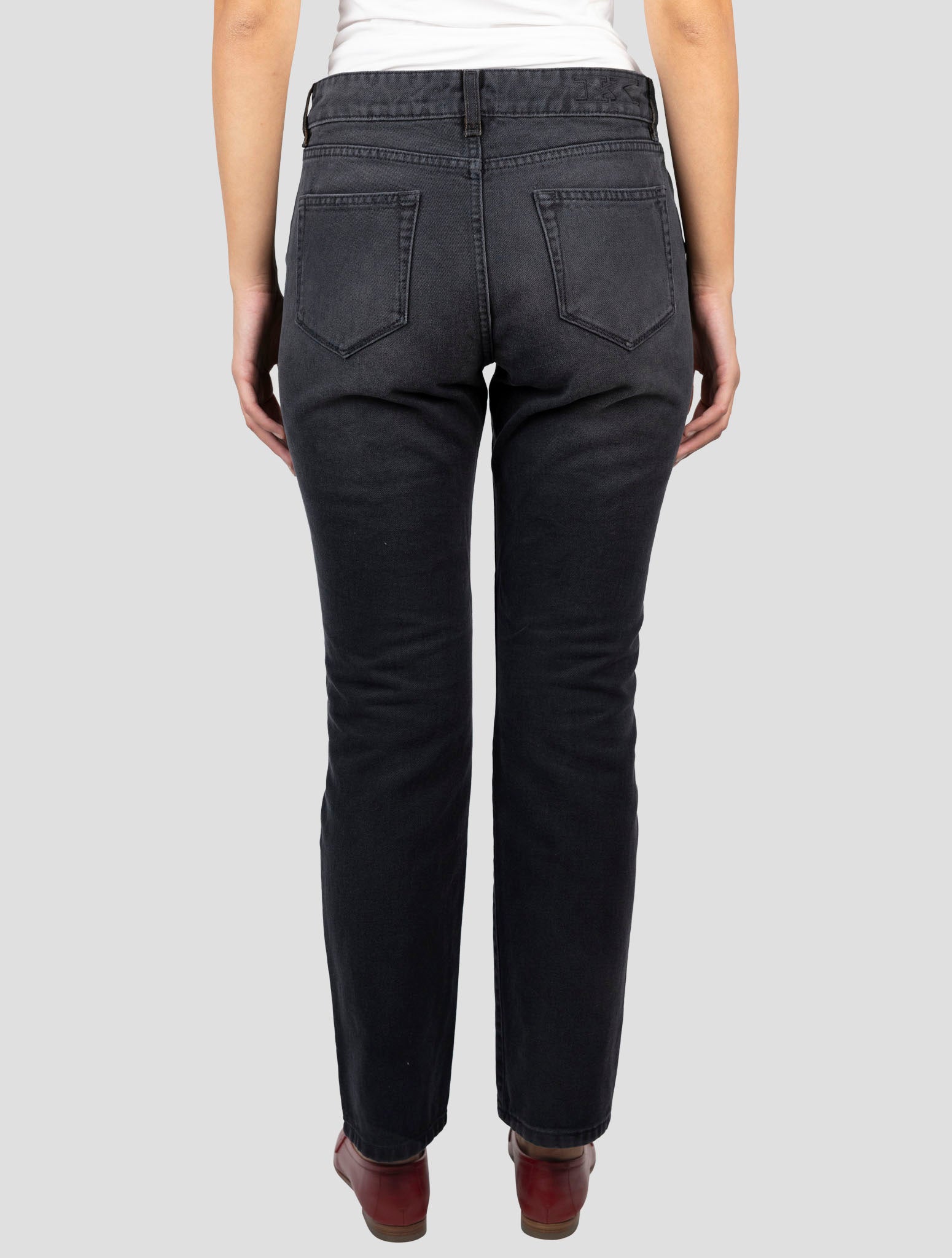 Kiton Dark Gray Cotton Ea Jeans