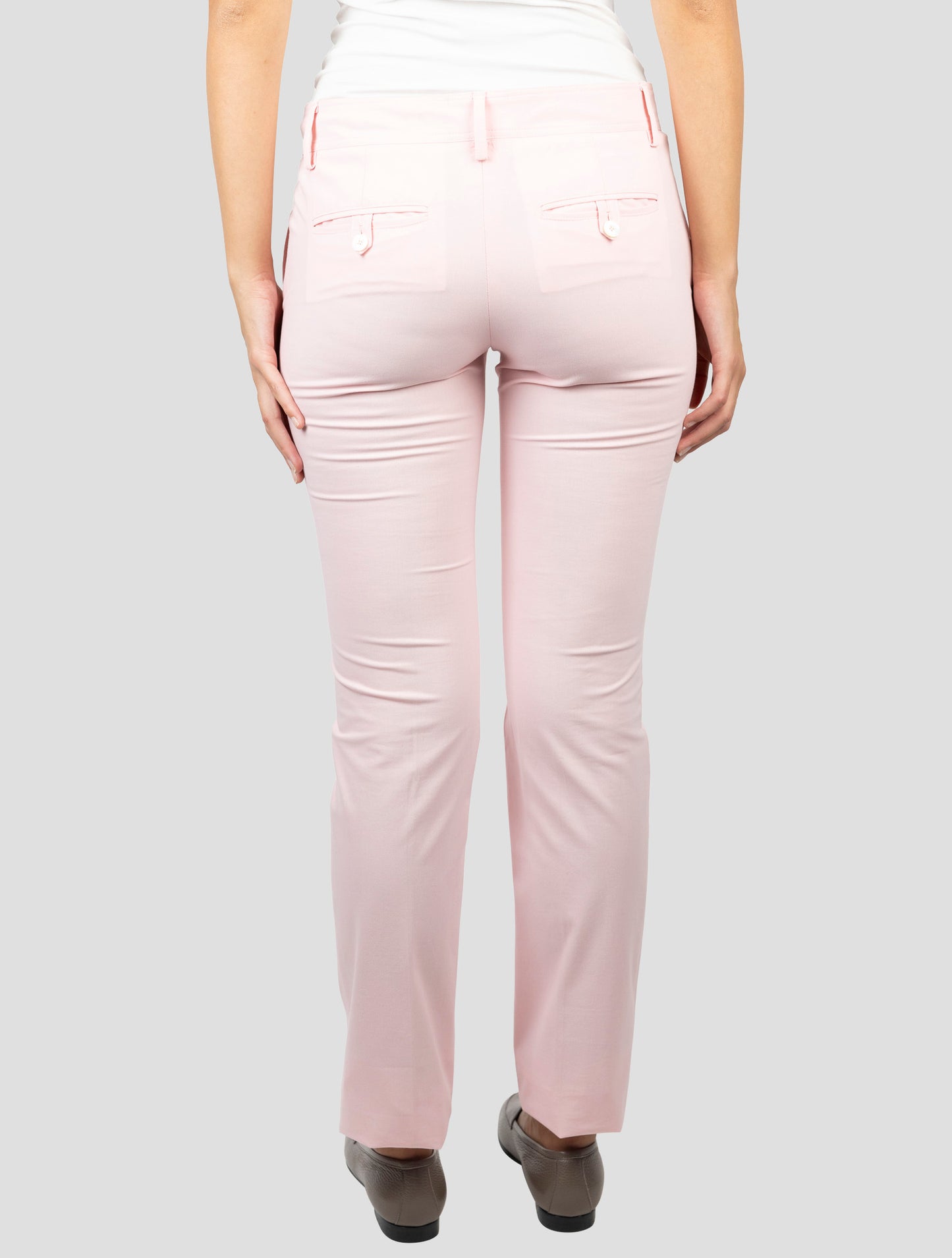 Kiton Pink Cotton Ea Pants