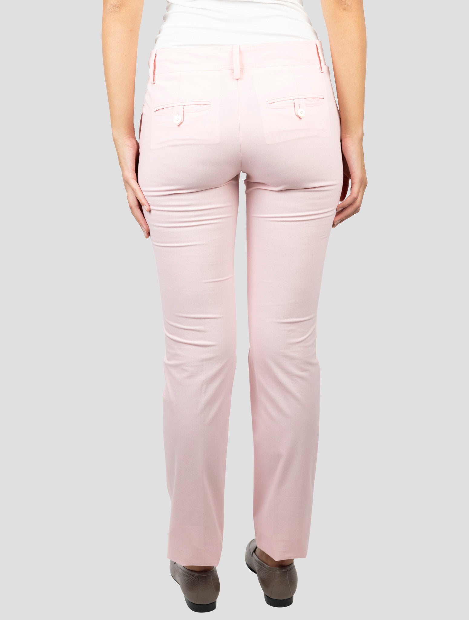 Kiton Pink Cotton Ea Pants