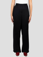 Kiton Black Cashmere Pants