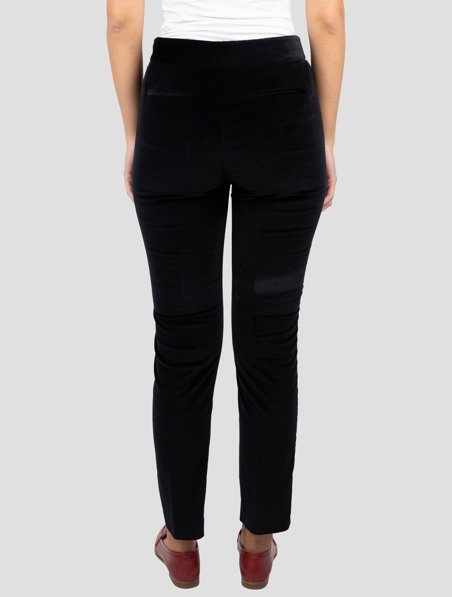 Kiton Black Cotton Ea Velvet Pants