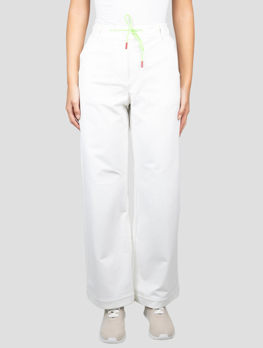 Kiton White Cotton Ea Pants