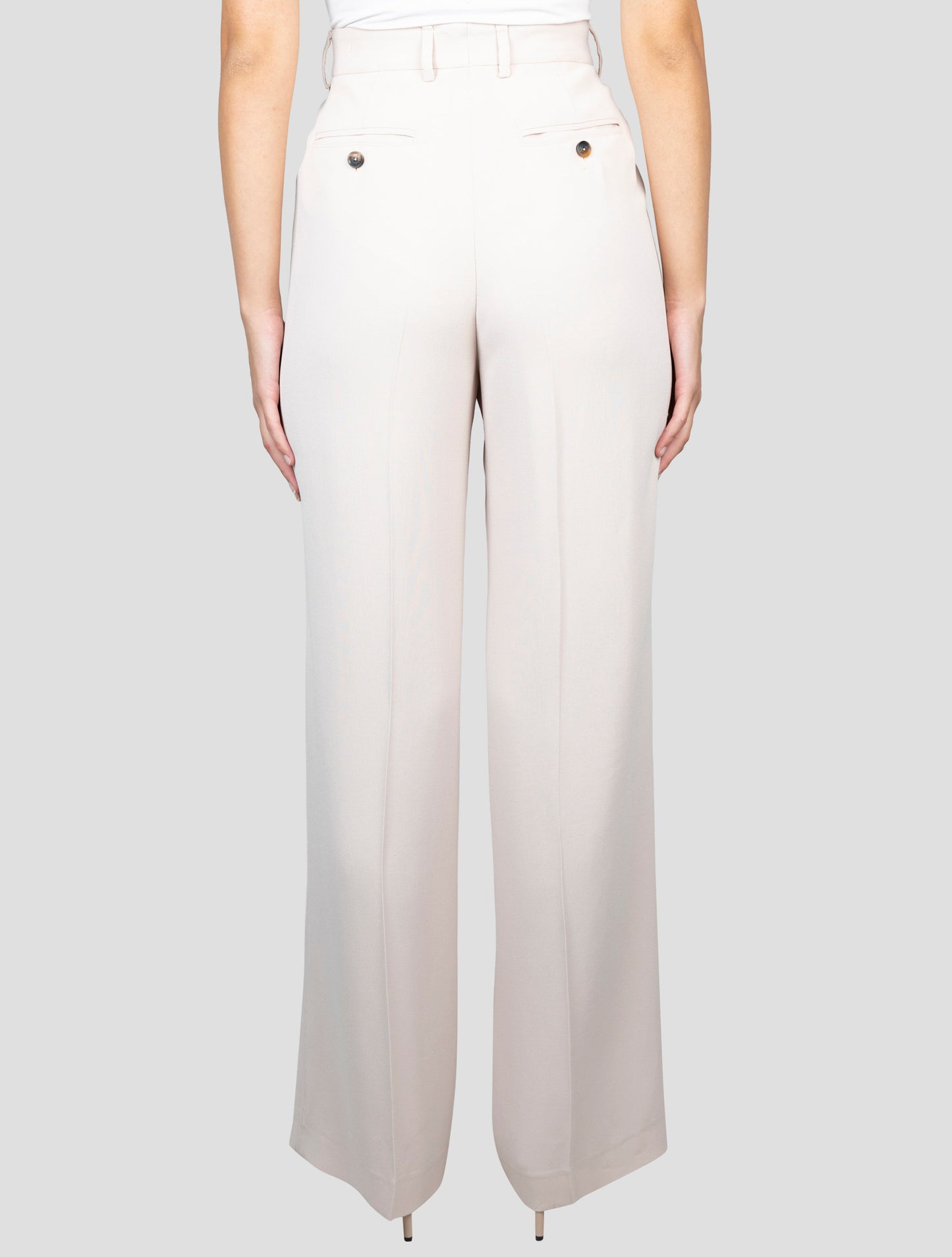 Kiton Pink Acetate Viscose Pants