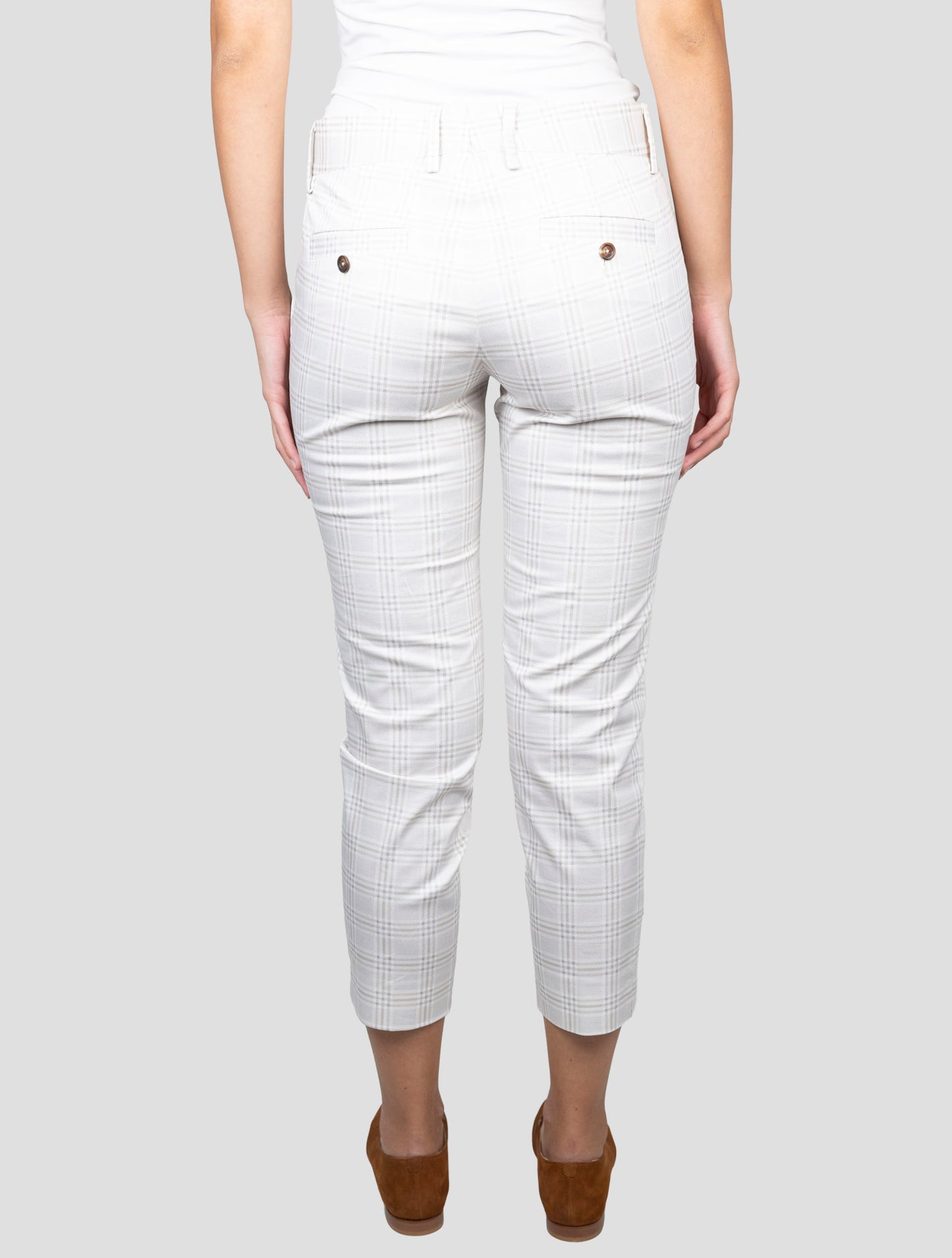 Kiton Beige Cotton Ea Pants
