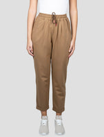 Kiton Brown Cotton Ea Pants