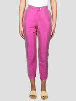 Kiton Fucsia Silk Nylon Ea Pants