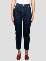 Kiton Blue Cotton Ea Jeans
