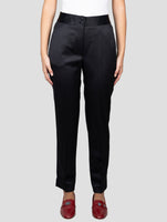 Kiton Black Cotton Ea Pants