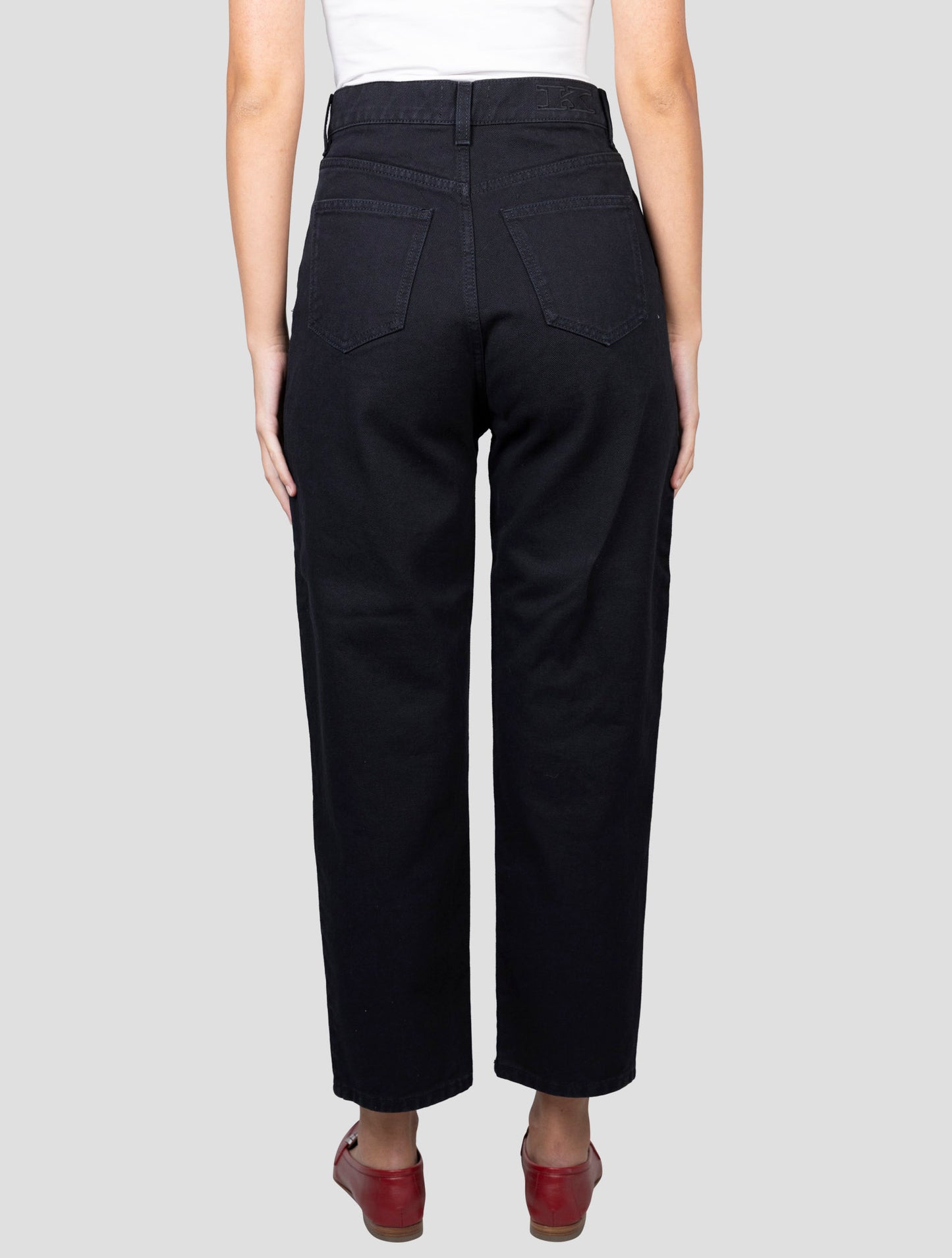 Kiton Black Cotton Ea Jeans