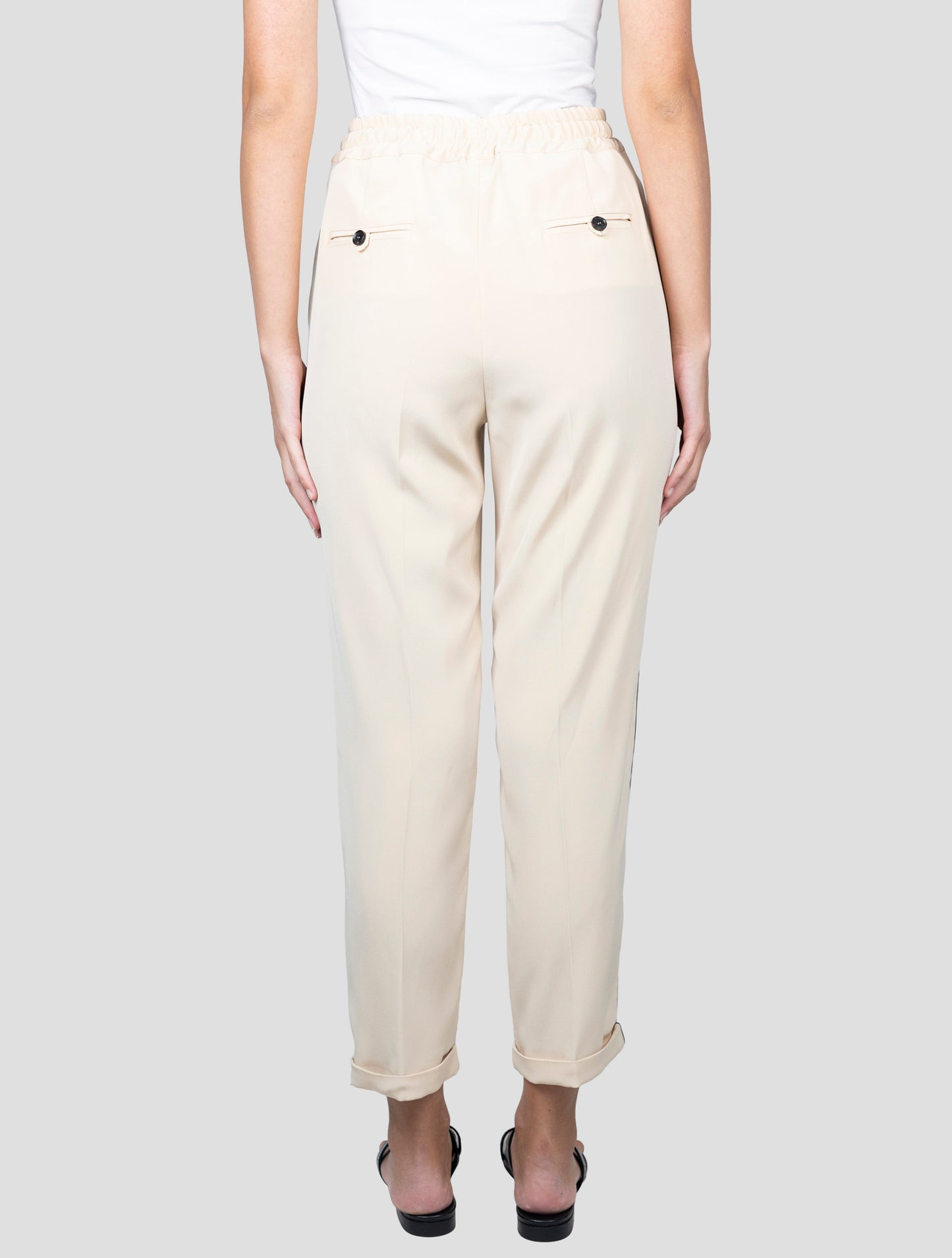 Kiton Beige Te Pe Pants