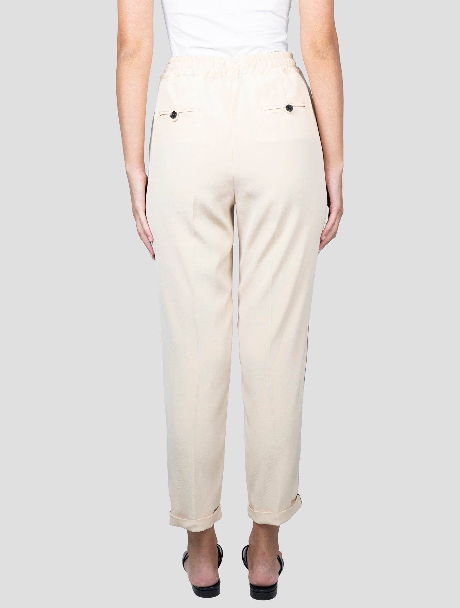 Kiton Beige Te Pe Pants
