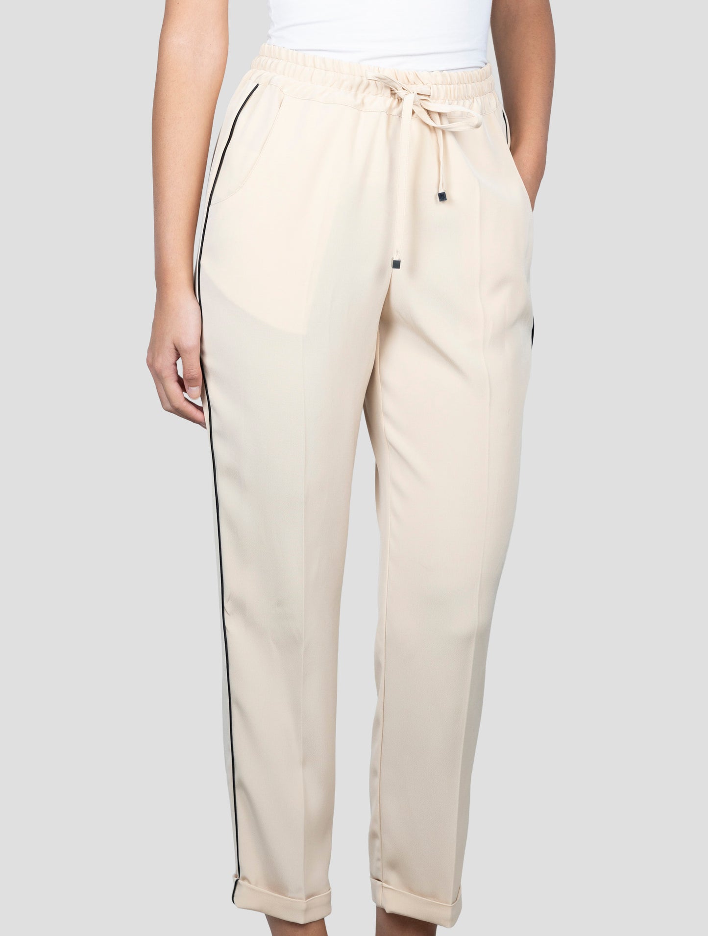 Kiton Beige Te Pe Pants