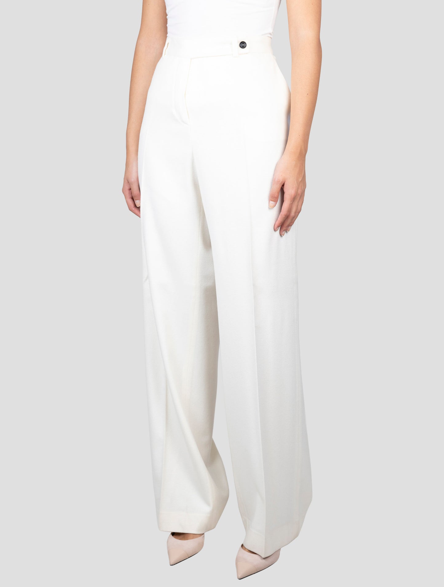 Kiton Beige Cashmere Pants