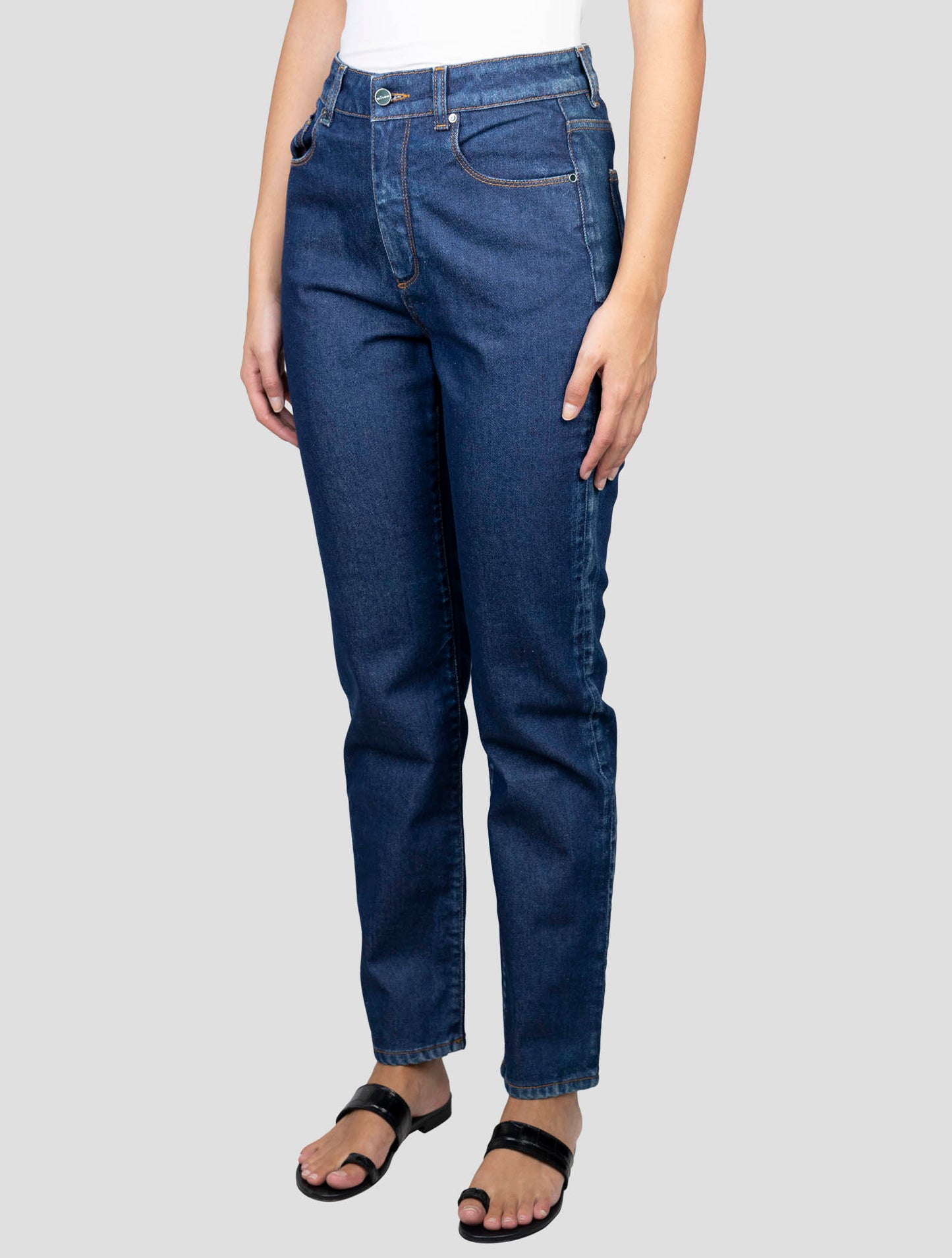 Kiton Blue Cotton Ea Jeans