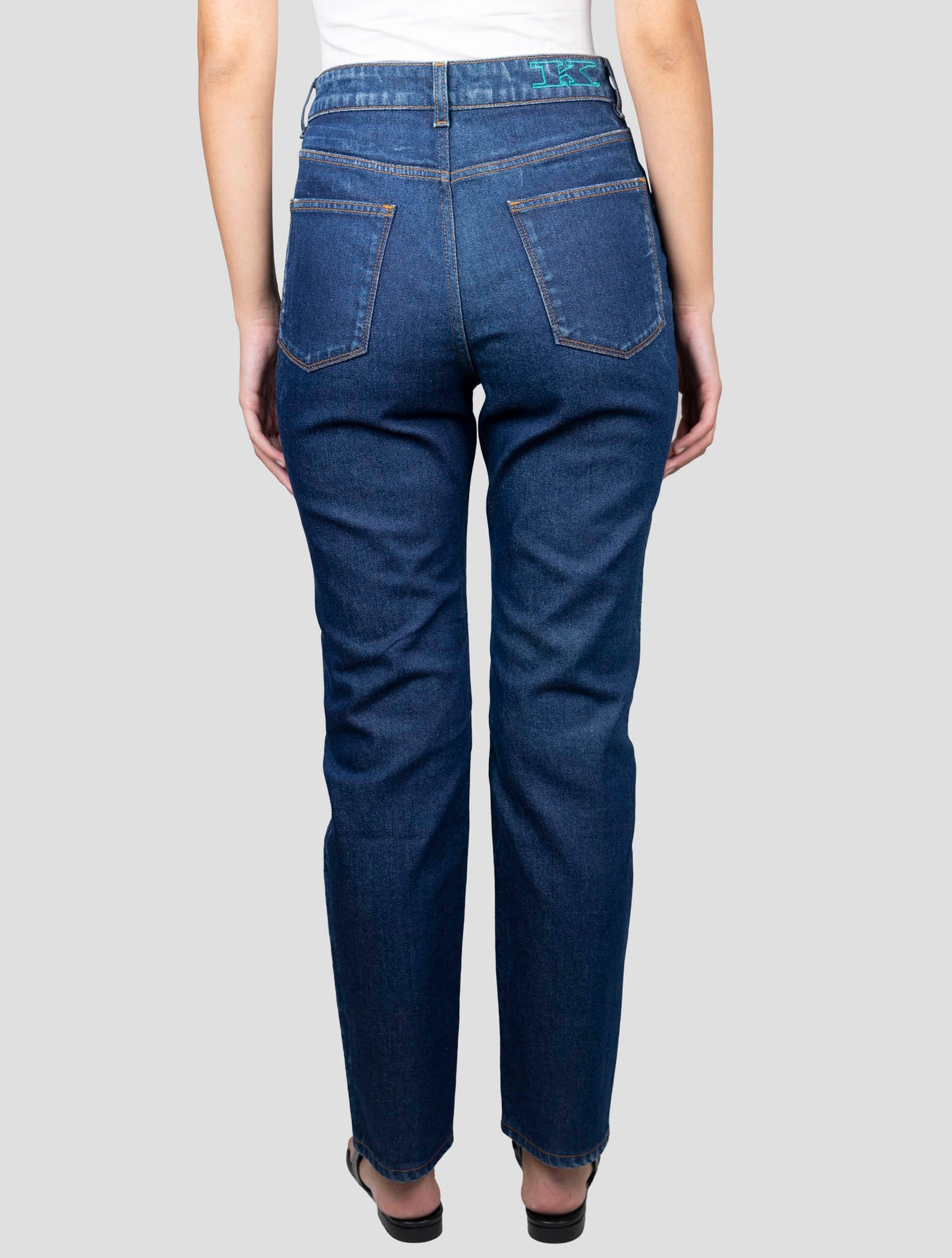 Kiton Blue Cotton Ea Jeans