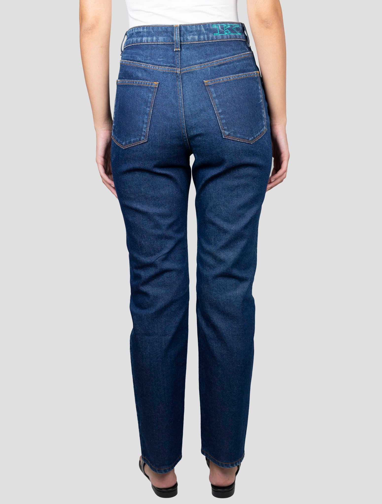 Kiton Blue Cotton Ea Jeans