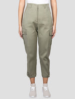 Kiton Green Cotton Ea Cargo Pants