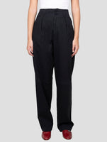 Kiton Black Cotton Ea Pants