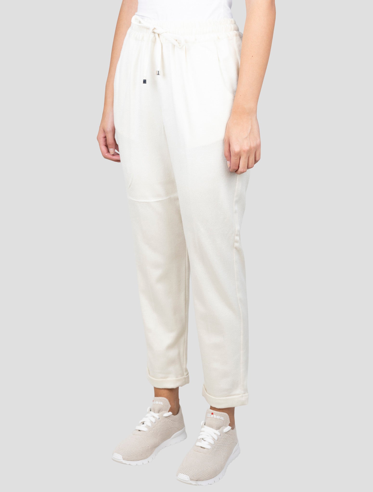 Kiton Beige Cashmere Pa Ea Pants
