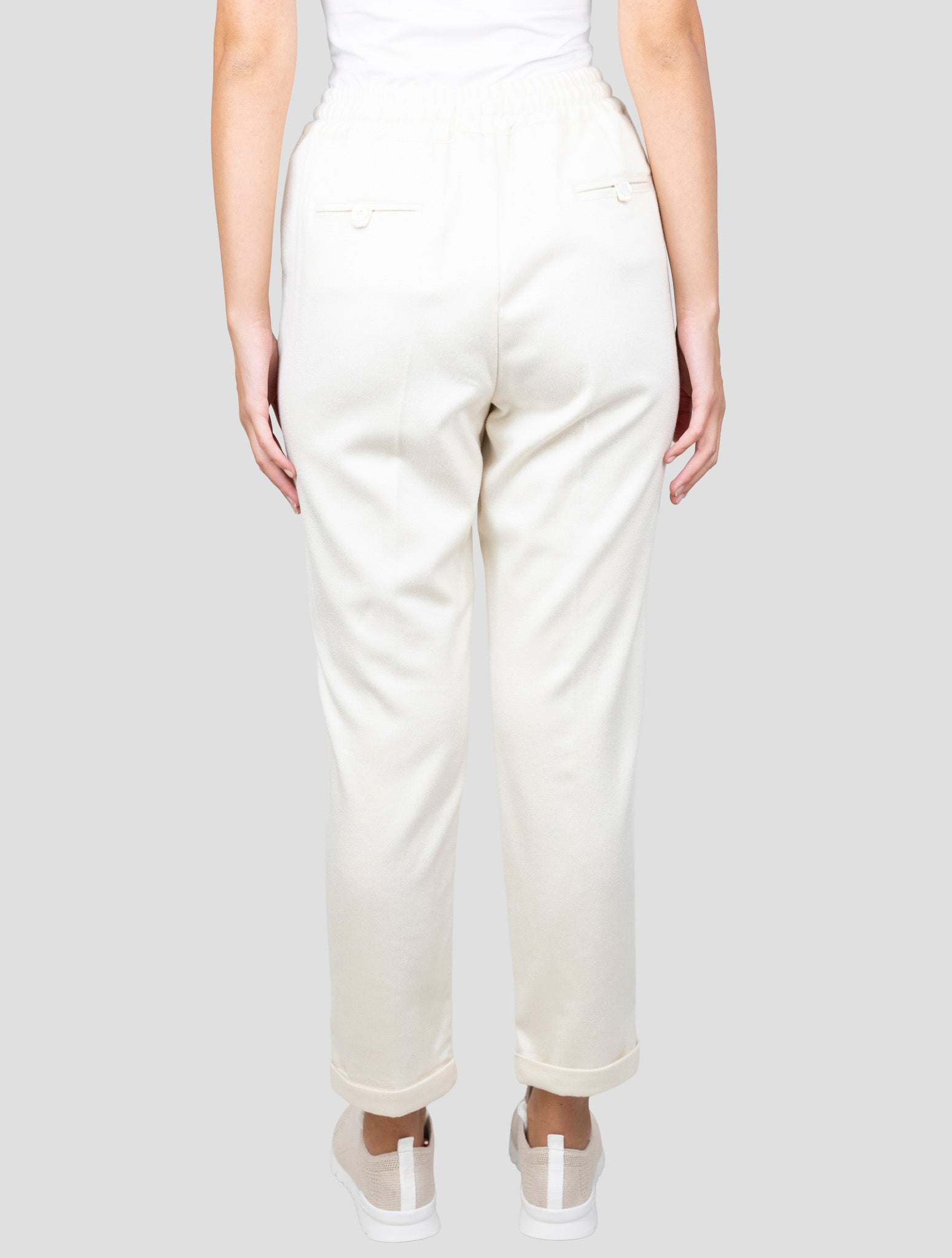 Kiton Beige Cashmere Pa Ea Pants