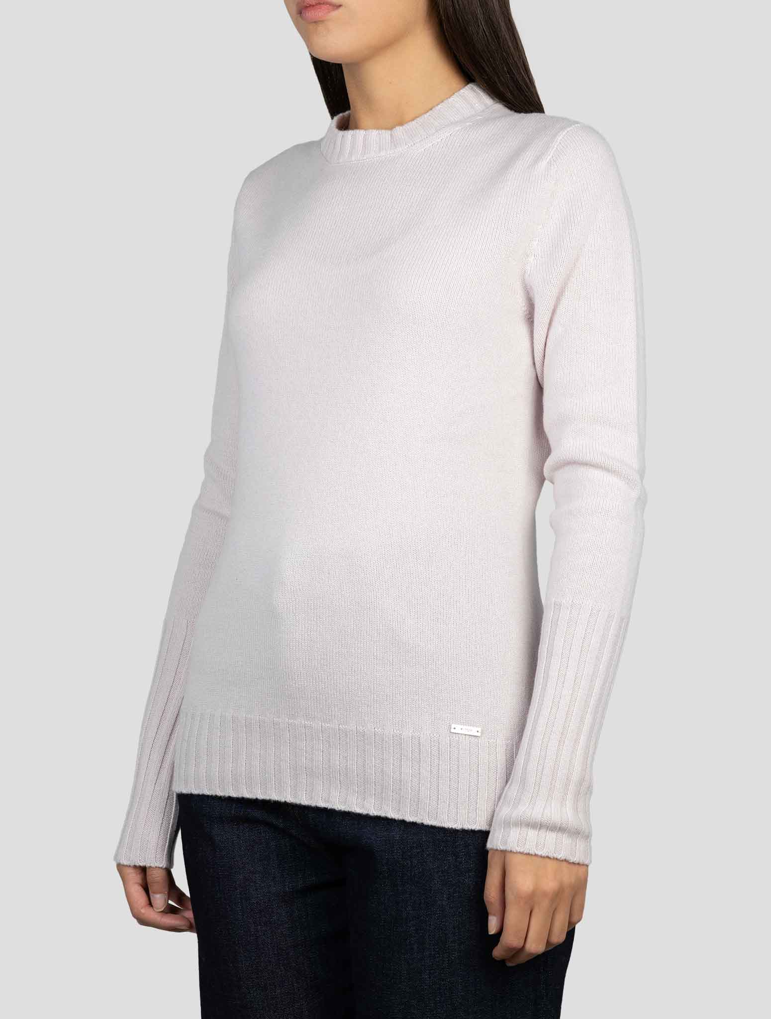 Kiton Pink Cashmere Sweater Crewneck