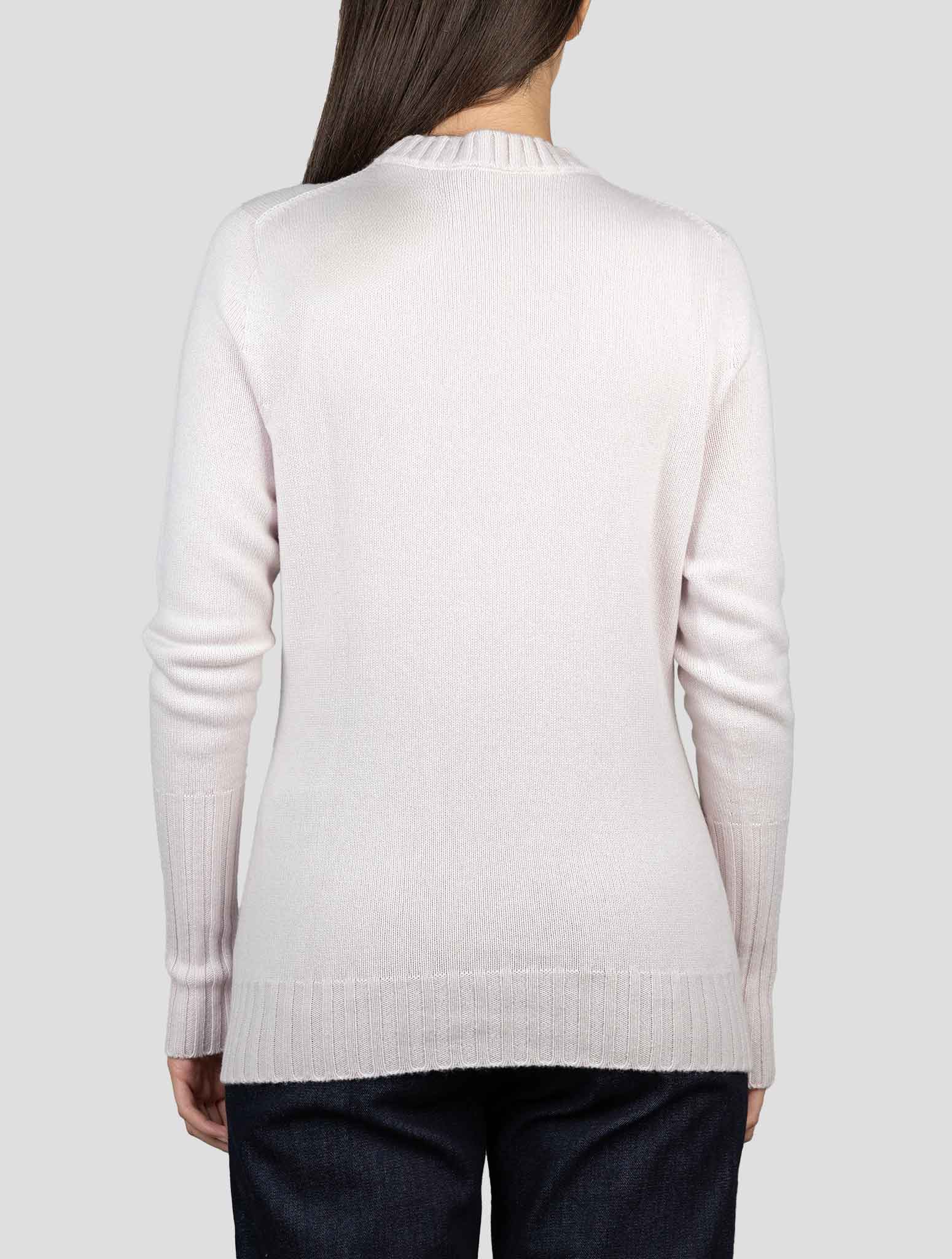 Kiton Pink Cashmere Sweater Crewneck