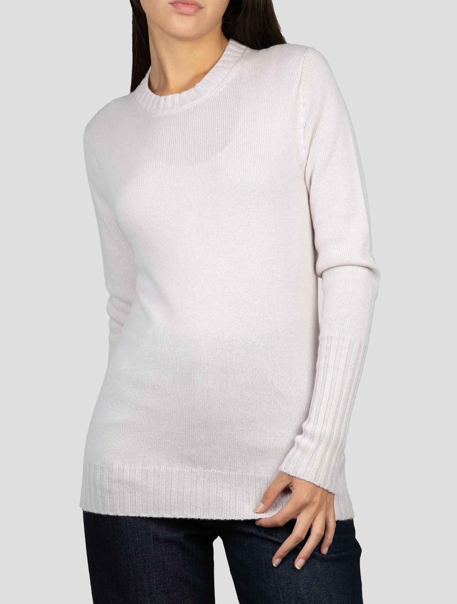 Kiton Pink Cashmere Sweater Crewneck