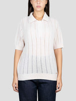 Kiton Pink Cashmere Silk Polo